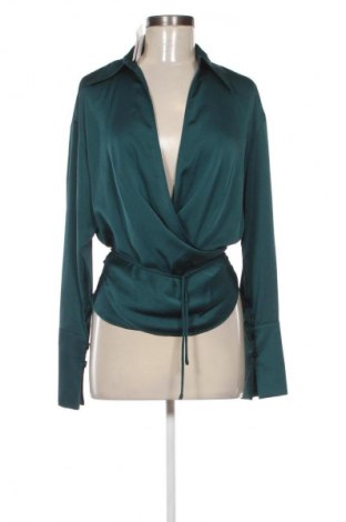 Дамска блуза Mango, Размер M, Цвят Зелен, Цена 62,00 лв.