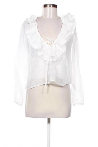 Bluzka damska Mohito, Rozmiar XXS, Kolor ecru, Cena 22,99 zł