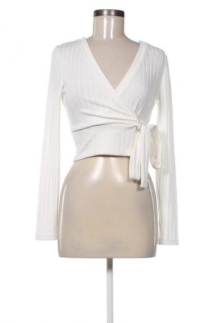 Bluză de femei NA-KD, Mărime S, Culoare Alb, Preț 67,99 Lei