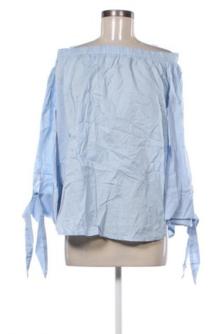 Bluză de femei NA-KD, Mărime M, Culoare Albastru, Preț 41,99 Lei