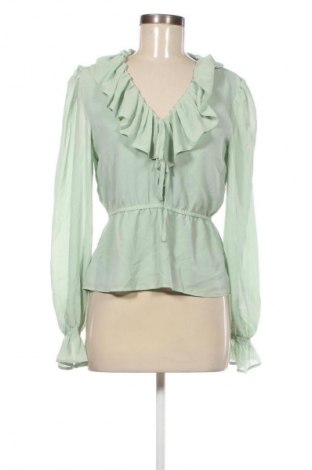 Дамска блуза NA-KD, Размер M, Цвят Зелен, Цена 15,99 лв.