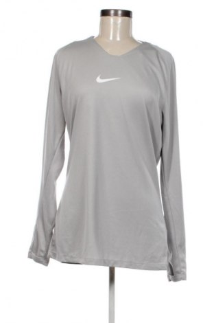 Дамска блуза Nike, Размер L, Цвят Сив, Цена 36,99 лв.