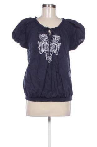 Damen Shirt Peckott, Größe L, Farbe Blau, Preis 10,00 €