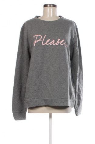 Damen Shirt Please, Größe M, Farbe Grau, Preis 12,99 €