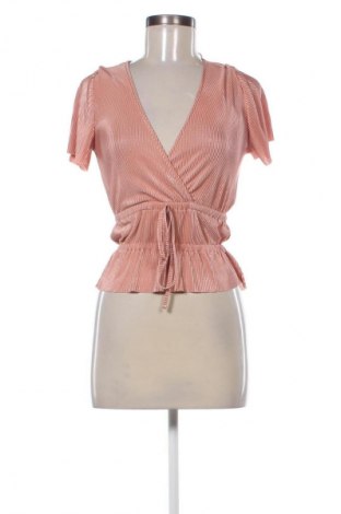 Γυναικεία μπλούζα Pull&Bear, Μέγεθος S, Χρώμα  Μπέζ, Τιμή 9,72 €