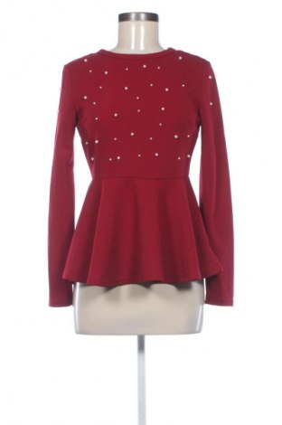 Дамска блуза SHEIN, Размер M, Цвят Червен, Цена 12,99 лв.