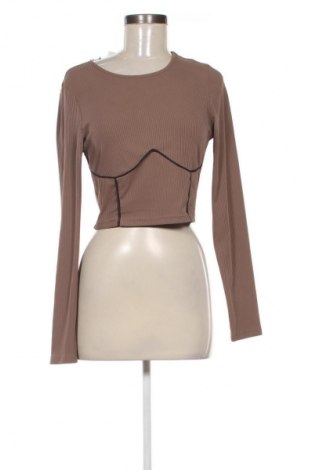 Дамска блуза SHEIN, Размер L, Цвят Кафяв, Цена 19,00 лв.