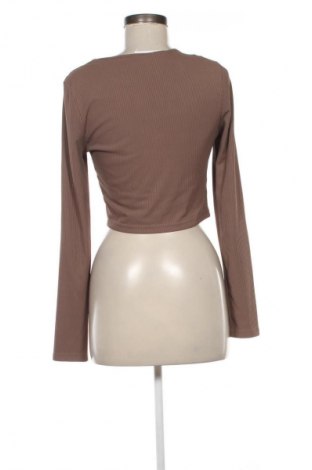 Дамска блуза SHEIN, Размер L, Цвят Кафяв, Цена 19,00 лв.