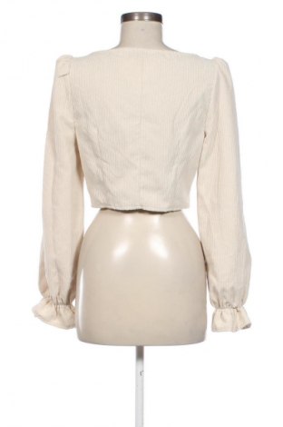 Дамска блуза SHEIN, Размер M, Цвят Екрю, Цена 19,55 лв.