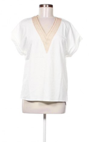 Дамска блуза SHEIN, Размер S, Цвят Екрю, Цена 31,16 лв.