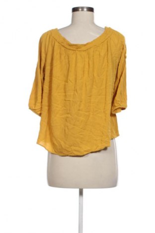 Γυναικεία μπλούζα Stradivarius, Μέγεθος L, Χρώμα Κίτρινο, Τιμή 7,99 €