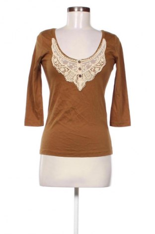 Bluzka damska Stradivarius, Rozmiar L, Kolor Brązowy, Cena 71,26 zł