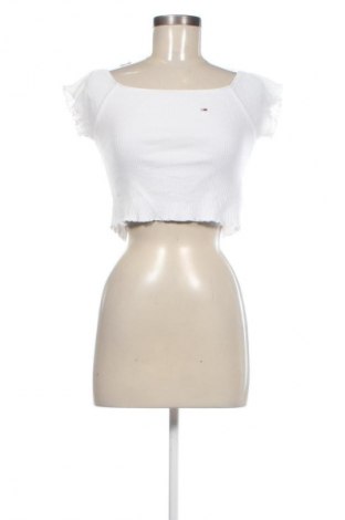 Γυναικεία μπλούζα Tommy Jeans, Μέγεθος S, Χρώμα Λευκό, Τιμή 37,99 €