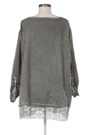 Дамска блуза Ulla Popken, Размер 4XL, Цвят Зелен, Цена 23,99 лв.