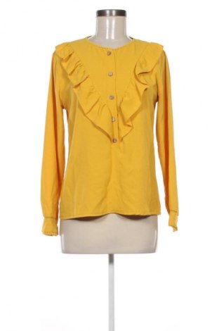 Дамска блуза Unbranded, Размер M, Цвят Жълт, Цена 19,00 лв.