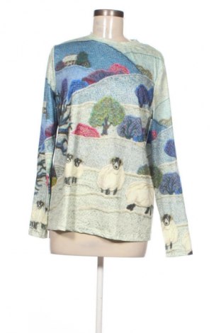 Дамска блуза Unbranded, Размер L, Цвят Многоцветен, Цена 14,99 лв.