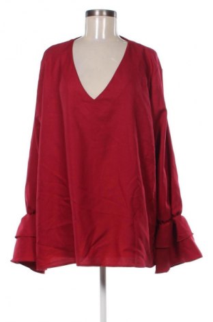 Dámská halenka Unbranded, Velikost 4XL, Barva Červená, Cena  299,00 Kč