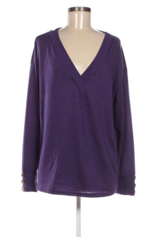Γυναικεία μπλούζα Unbranded, Μέγεθος XL, Χρώμα Βιολετί, Τιμή 9,72 €