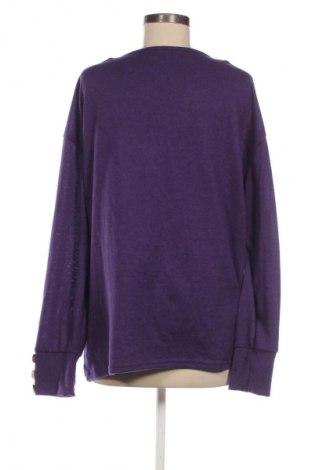 Γυναικεία μπλούζα Unbranded, Μέγεθος XL, Χρώμα Βιολετί, Τιμή 9,72 €