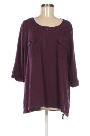 Дамска блуза Yessica, Размер XXL, Цвят Лилав, Цена 26,99 лв.
