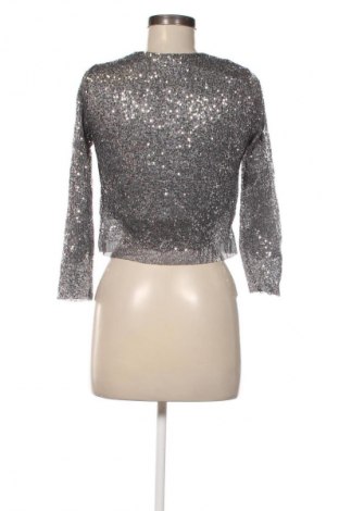 Bluză de femei Zara, Mărime S, Culoare Argintiu, Preț 60,99 Lei