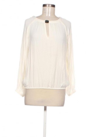 Дамска блуза Zara, Размер M, Цвят Екрю, Цена 17,99 лв.