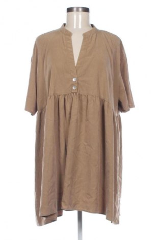 Дамска блуза Zara, Размер XL, Цвят Кафяв, Цена 20,99 лв.