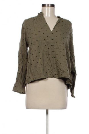 Bluză de femei Zara, Mărime M, Culoare Verde, Preț 64,99 Lei