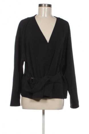 Дамска блуза Zara, Размер L, Цвят Черен, Цена 19,99 лв.