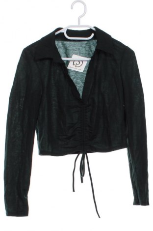 Дамска блуза Zara, Размер S, Цвят Зелен, Цена 27,00 лв.