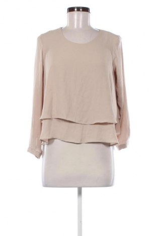 Дамска блуза Zara, Размер S, Цвят Бежов, Цена 19,99 лв.