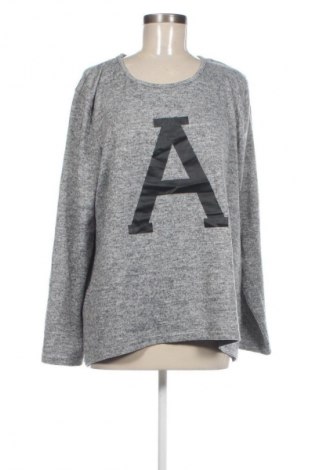 Γυναικεία μπλούζα Zizzi, Μέγεθος M, Χρώμα Γκρί, Τιμή 8,99 €