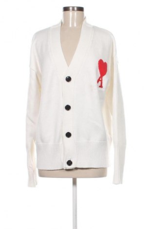 Γυναικεία ζακέτα AMI, Μέγεθος L, Χρώμα Λευκό, Τιμή 164,99 €