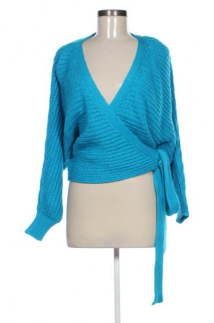 Дамска жилетка BIANCO LUCCI, Размер XL, Цвят Син, Цена 41,99 лв.