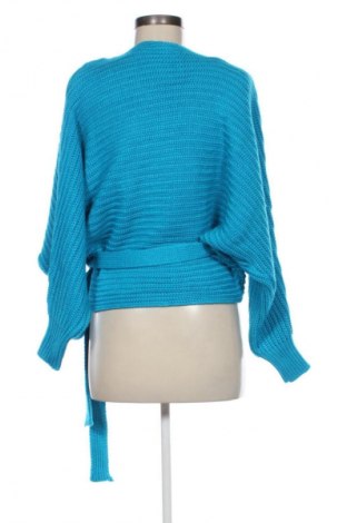 Дамска жилетка BIANCO LUCCI, Размер XL, Цвят Син, Цена 41,99 лв.