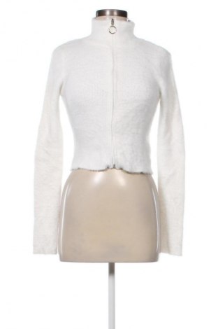 Damski kardigan Bershka, Rozmiar XS, Kolor Biały, Cena 35,99 zł