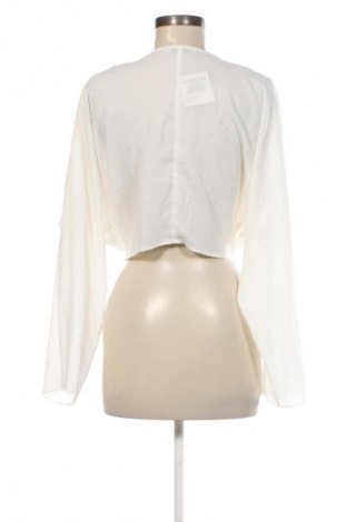 Damen Strickjacke Bershka, Größe M, Farbe Weiß, Preis € 7,99