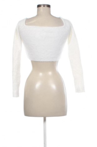 Damen Strickjacke Bershka, Größe S, Farbe Ecru, Preis 13,99 €