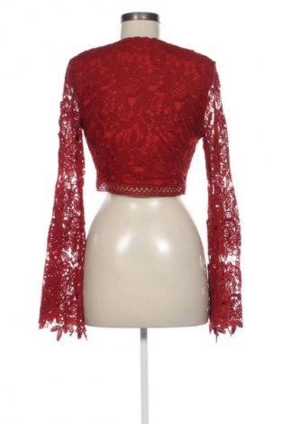 Дамска жилетка Boohoo, Размер M, Цвят Червен, Цена 18,99 лв.