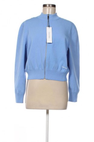 Damen Strickjacke Calvin Klein, Größe M, Farbe Blau, Preis € 214,99