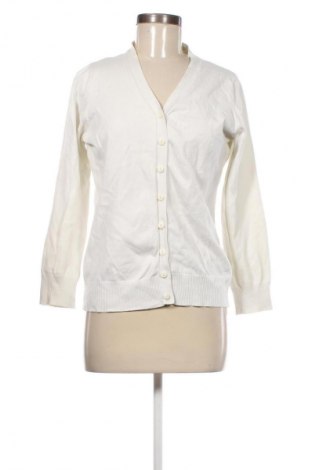 Damen Strickjacke Canda, Größe L, Farbe Weiß, Preis € 6,99