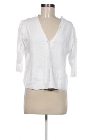 Damen Strickjacke Ever.me by Takko Fashion, Größe M, Farbe Weiß, Preis 6,99 €