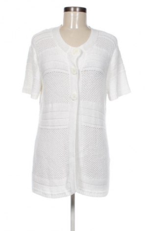 Damen Strickjacke Gerry Weber, Größe M, Farbe Weiß, Preis € 14,99