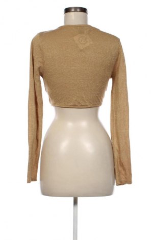 Дамска жилетка H&M, Размер M, Цвят Златист, Цена 13,99 лв.