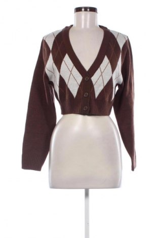 Damen Strickjacke H&M Divided, Größe XS, Farbe Braun, Preis 12,99 €