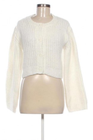 Damen Strickjacke H&M Divided, Größe XXS, Farbe Weiß, Preis 13,99 €