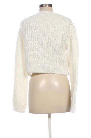 Damen Strickjacke H&M Divided, Größe XXS, Farbe Weiß, Preis 13,99 €