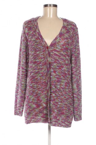 Damen Strickjacke Helena Vera, Größe L, Farbe Mehrfarbig, Preis 11,99 €