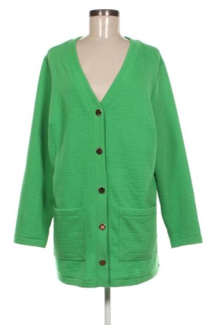 Дамска жилетка Helena Vera, Размер XXL, Цвят Зелен, Цена 35,99 лв.