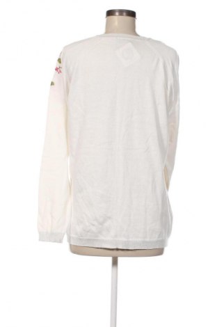 Damen Strickjacke Janina, Größe XL, Farbe Weiß, Preis 7,99 €